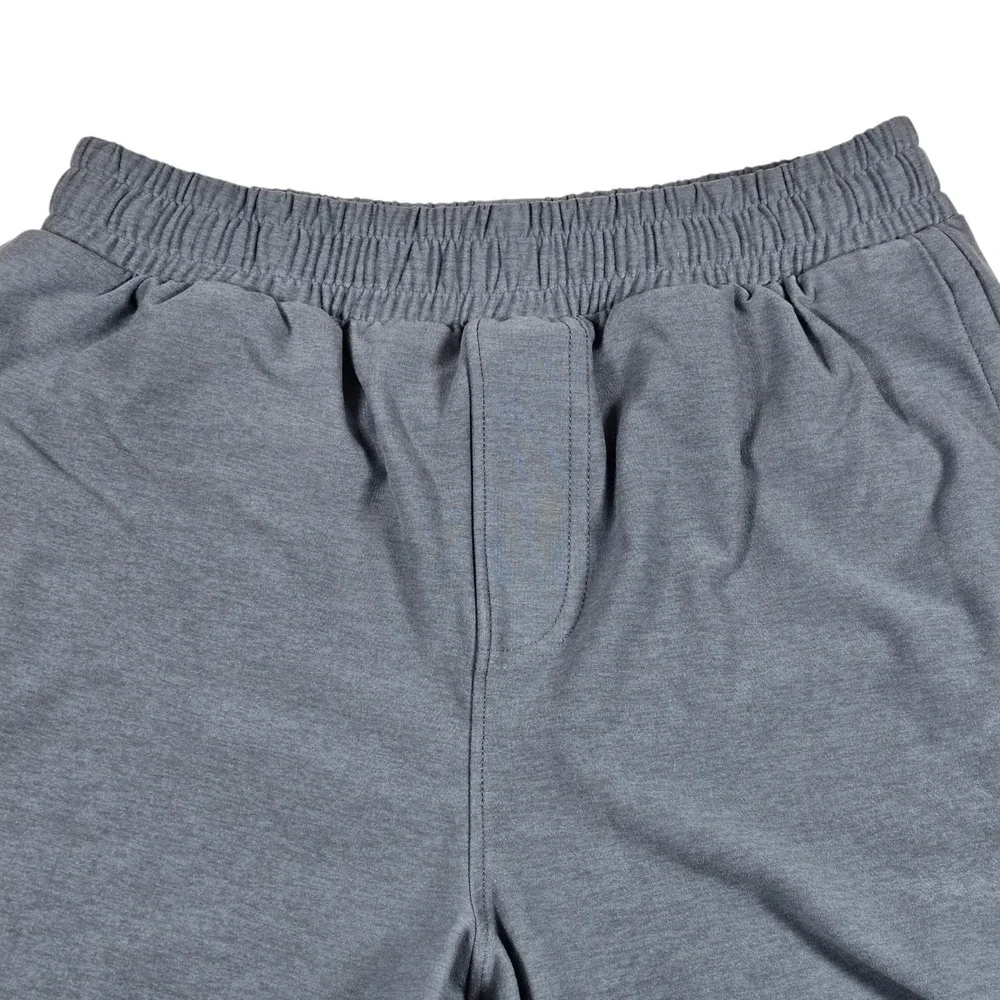 Beyond Yoga Gray/Blue Pocket Lounge Athletic Pull On 6.5